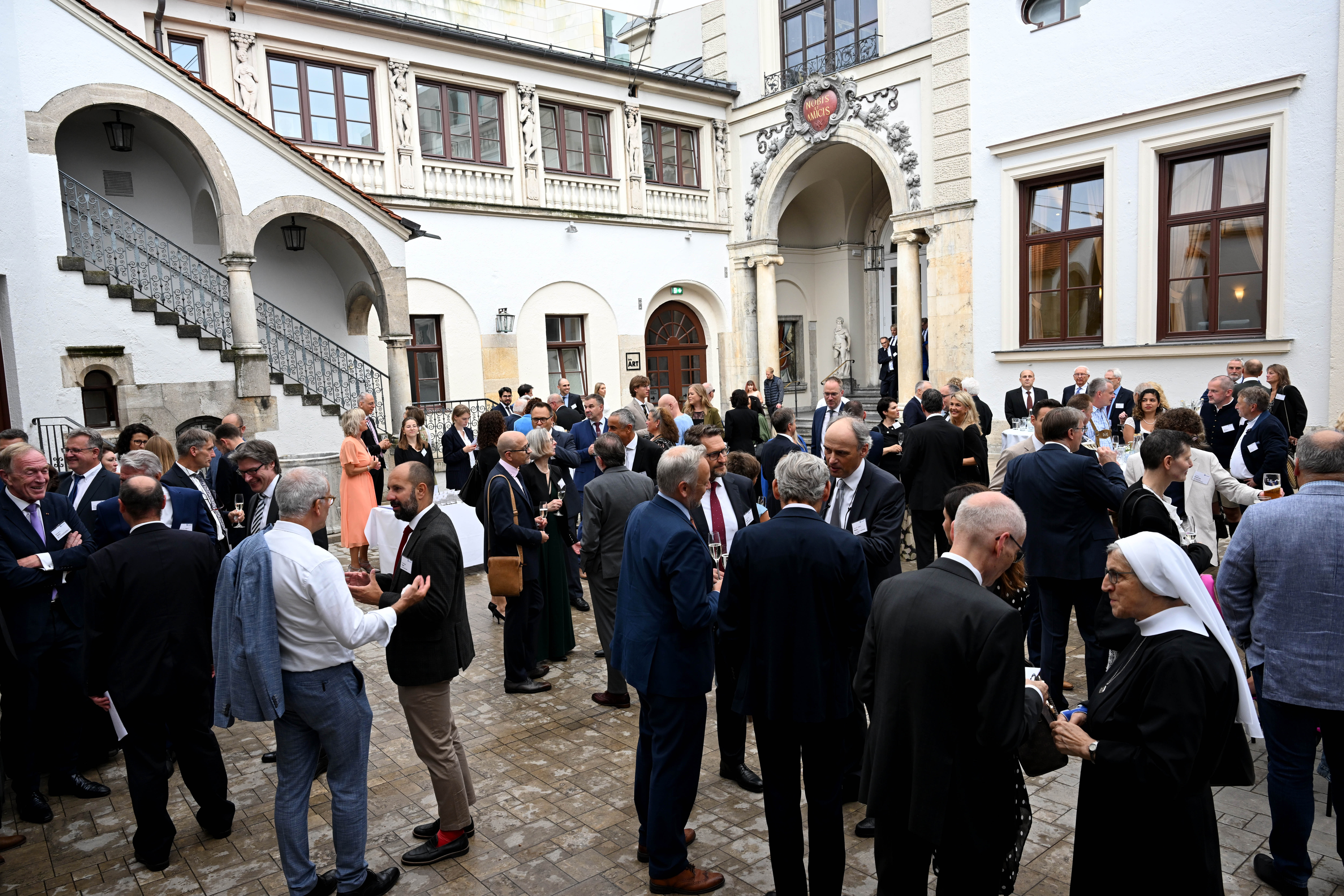 networking innenhof